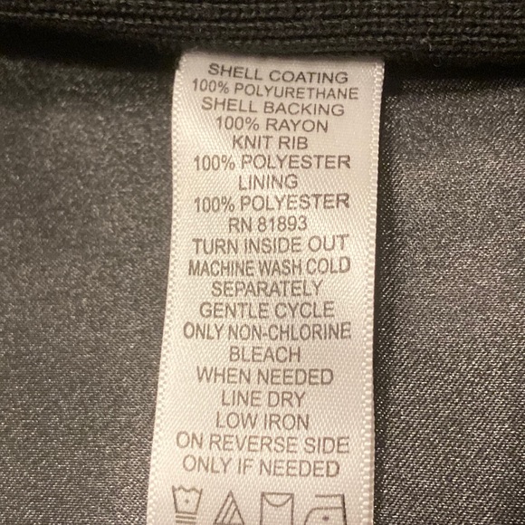 Susan Graver Mixed Faux Leather and Knit Jacket - Picture 3 of 6